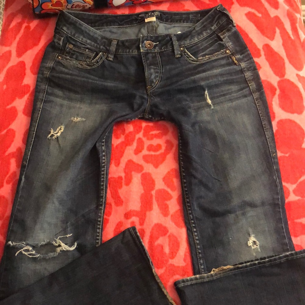 Silver Eden Jeans
